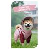 Dog waterproof hiking jacket, pet-specific outdoor windproof and rainproof quick-drying clothing