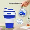 Portable Collapsible Silicone Cup with Carabiner