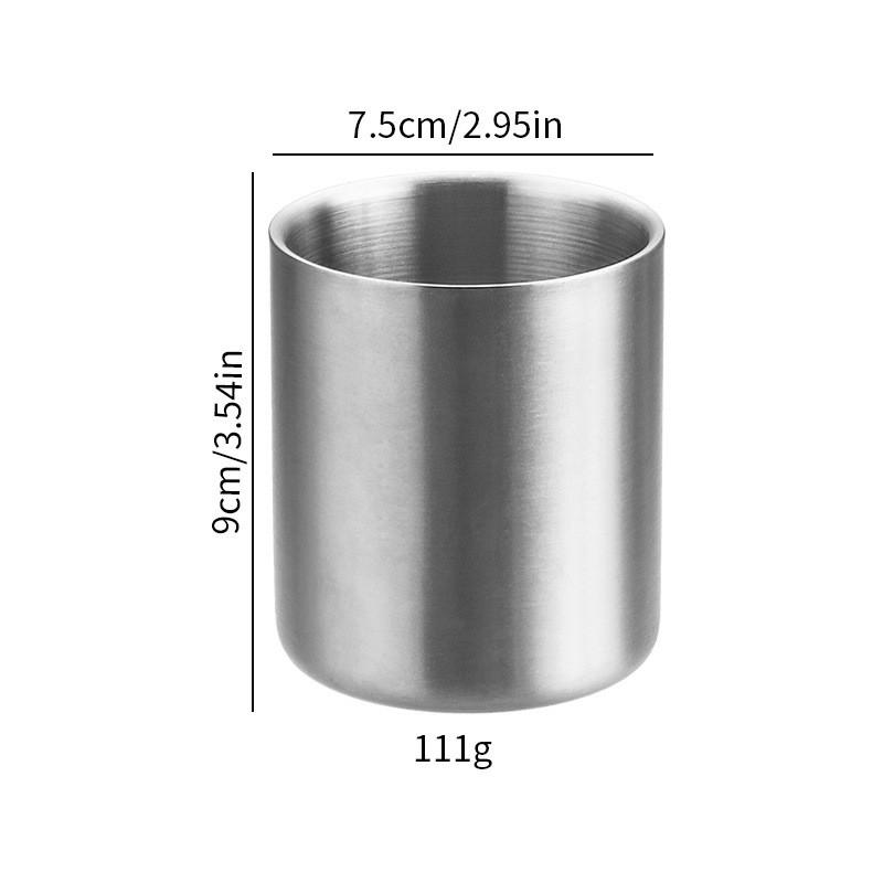 304 Edelstahl Edelstahlbecher Isolierter Kaffeebecher