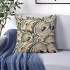 Cash Roll square Jacquard Pillow Cover for Sofa Office Waist Cushion Cover Home Decorative Pillowcase