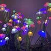 LED Solar Jellyfish Mushroom Lamp Used for Outdoor Courtyard Landscape Decoration Lighting Suitable for Lawns Garden Terraces