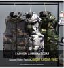 Men's Camouflage Hooded Cotton Vest - 2025 Autumn/Winter Fashion Sleeveless Jacket