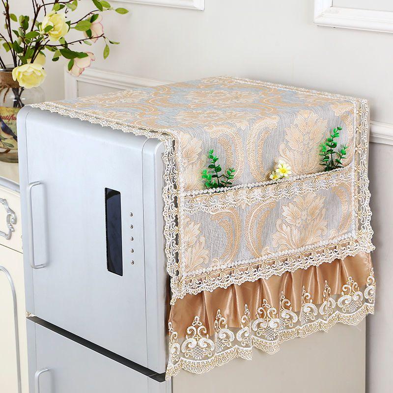 Refrigerator Dust Cover Refrigerator Cover Cloth Refrigerator Towel, Drum Washing Machine Cover Multi-purpose Cover Cloth