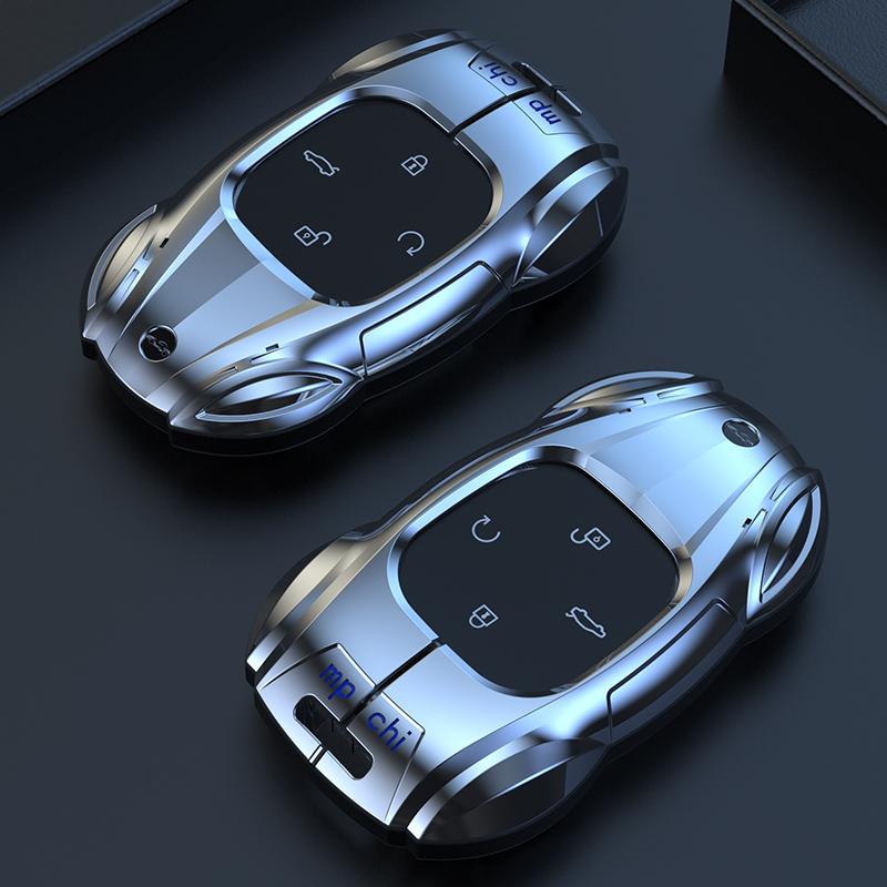 Metal Car Remote Key Cover Case Holder Protector Shell Housing For GAC Trumpchi New Empow J11 J12 J13 J15 J16 GS8 GS4 GS3 Emzoom
