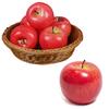 LIKENNY Apple Food 8cm Set of Fruit Perfect for Interior Cake Fruit Christmas Eve Photography Props Samples, Tall, 5, Lifelike, Life-Size Models,