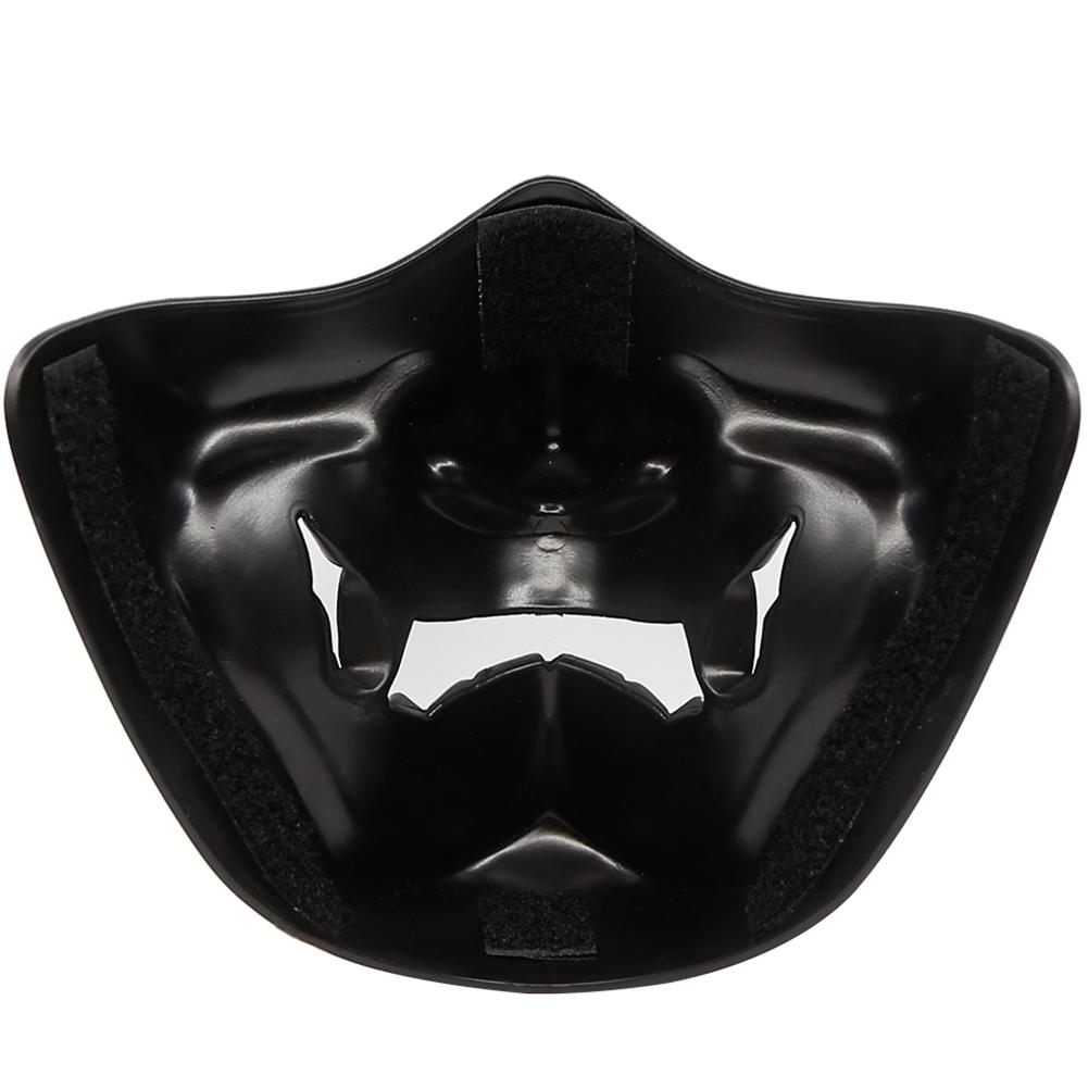 Unisex Evil Smile Tactical TPU półmaska na Halloween Festival Cosplay Party