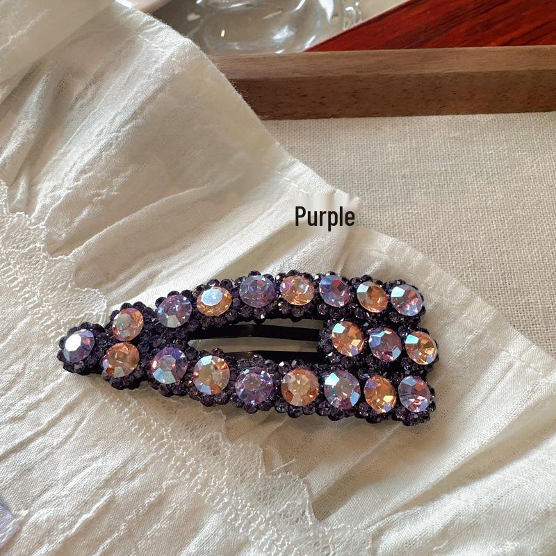 

Korean Floral Rhinestone Hair Clip for Babies