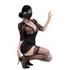 Sexy lingerie sexy deep V hottie seduction hip skirt pure desire OL uniform flirting sex qqny lace