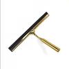 Squeegee for Windows, Water Vapor, Mirror Cabins with a Handle, Metal, Gold Hook