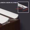 1pc1m/39.37 Inch Self-adhesive Waterproof Strip, Decorative Waterproof Strip for Dry Wet Separation Sealing Seam
