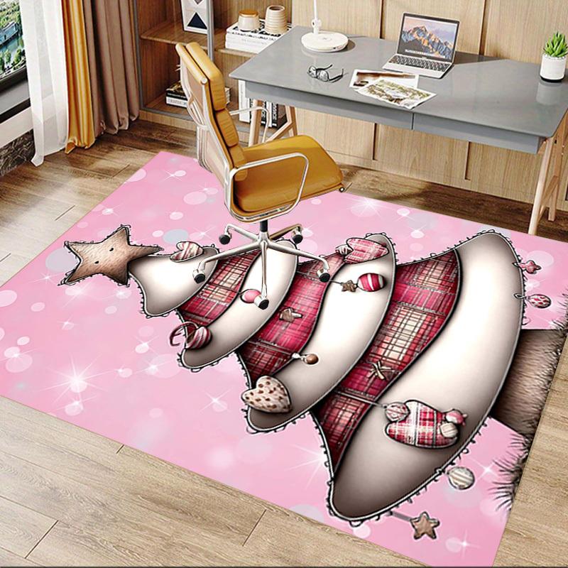 1PC Christmas tree Extra Large Non Slip Floor carpet, Office, family, Studio   Large Area Rug Indoor Rugs, Bold Statement Piece