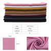 110*110cm Square Hijabs Solid Color Scarf Muslim Head Wraps Polyester Scarves Lightweight Headband Autumn Mufflers 1PC Retail