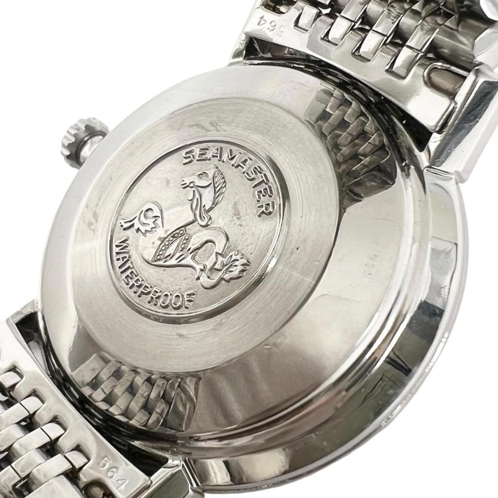 Omega SeamasterDe Ville Ref.166.020 Часы Серебряные Механические Автоматические Серебряный Циферблат Мужские Произведены в 1960-х годах б/у