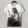 Men's T-shirts Edo Cat Samurai Warrior Japanese Art 3D Print Casual T-Shirts Men/Women Short Sleeve O-Neck Top Kid Clothing