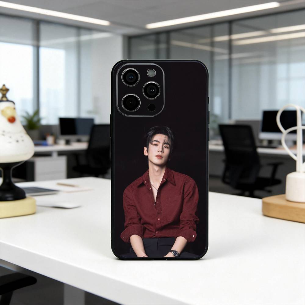 Handsome K-Krien Z-Zhang L-Linghe Phone Case For iPhone 17, 16,15,14,13,12,11 Plus,Pro Max, Others Soft Black Cover