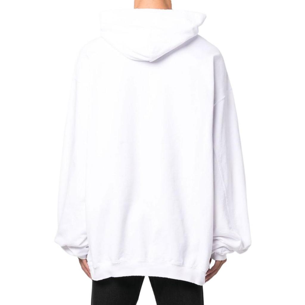 Balenciaga Destroyed logo-print hoodie 729361TNVL29040