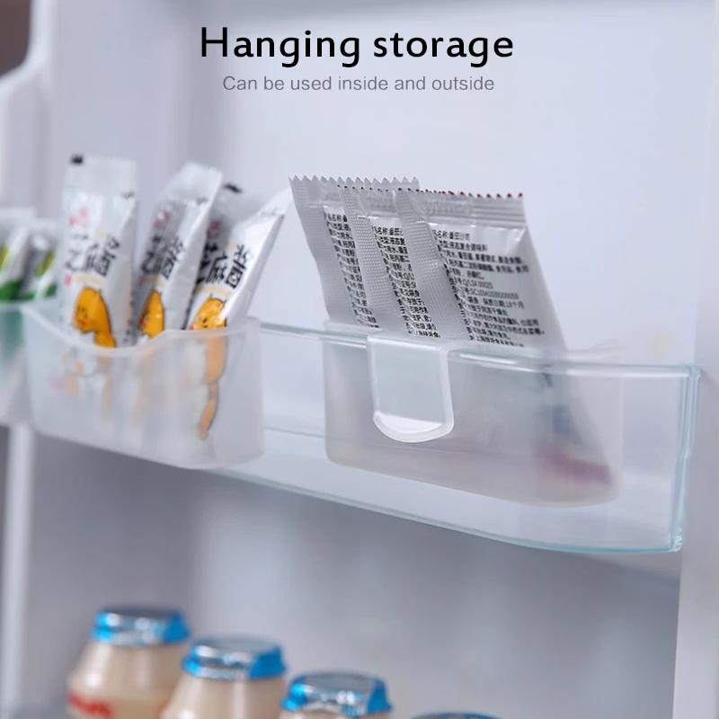 Refrigerator Storage Rack Storage Box Storage Holders Kitchen Organizer Adjustable Kitchen Fridge Freezer Shelf Holder Organiser