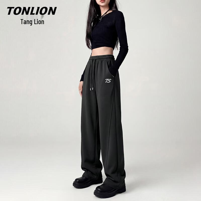 TonLion Women s Casual Wide-Leg Sweatpants M