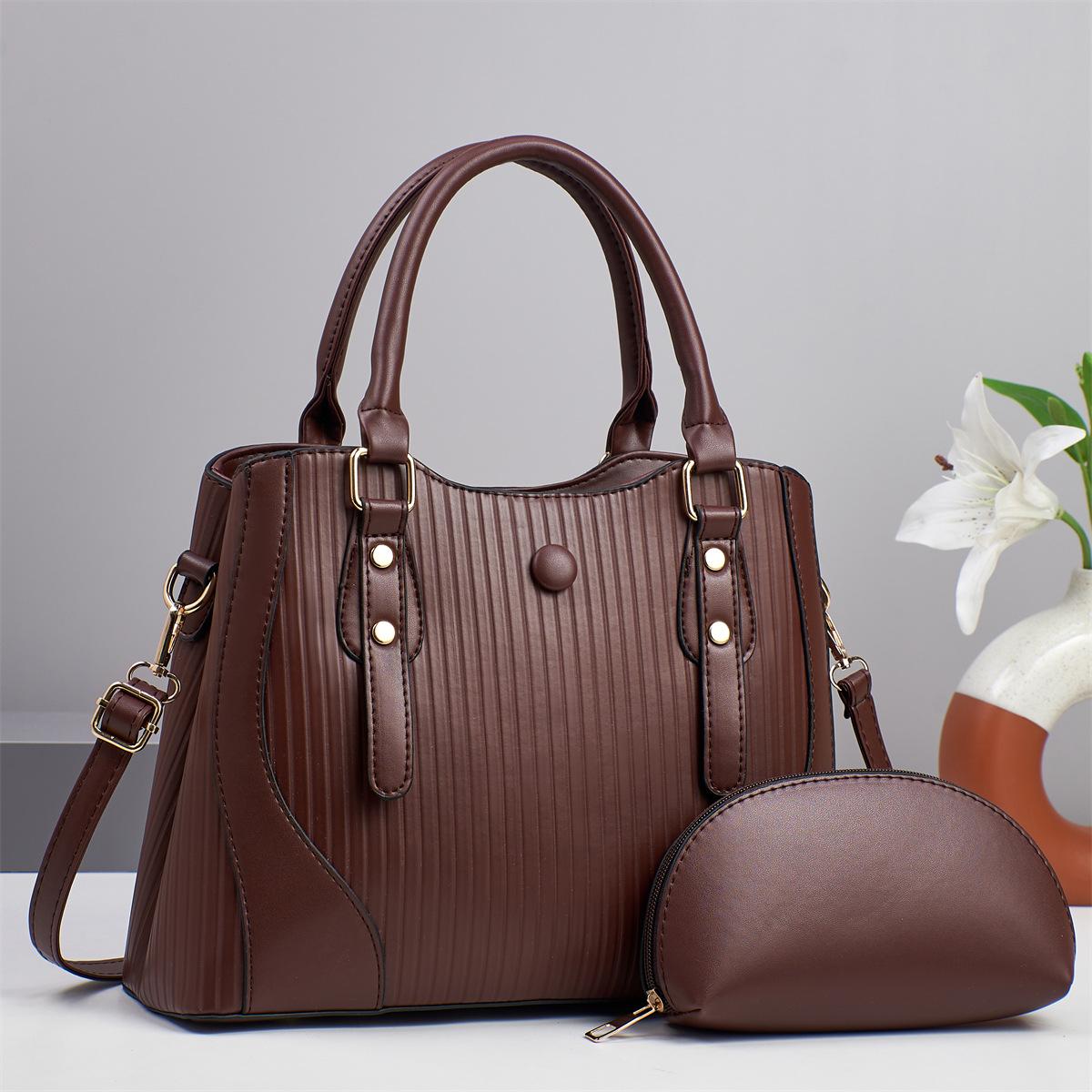 

Нова Атмосферна та Містка Сумка-Мати-Дитина з Кольоровими Вставками Високоякісна Модна Сумка-Тоут Універсальна Багатошарова Сумка через Плече для Жінок .