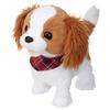 IWAYA Hug & Touch Affectionate Spaniel Plush Toy Battery-Operated Electronic Pet Touch Sensor Cuddle Sensor Sleep Function Music Sounds