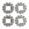 Adapter 25mm/1 Inch Grey Oxidation-resisting Steel