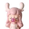 Blowing Bubble Girl Statue Sculpture Crafts Gift Collection Ornament Resin Figurine for Desktop