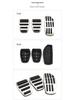 Nissan Qashqai Anti-Slip Pedal Cover Set: Accelerator, Brake, Rest Area