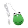 Wired Mice Comfortable To Use Precise Positioning with 135cm USB Cable Big Eyed Green Frog Laptop