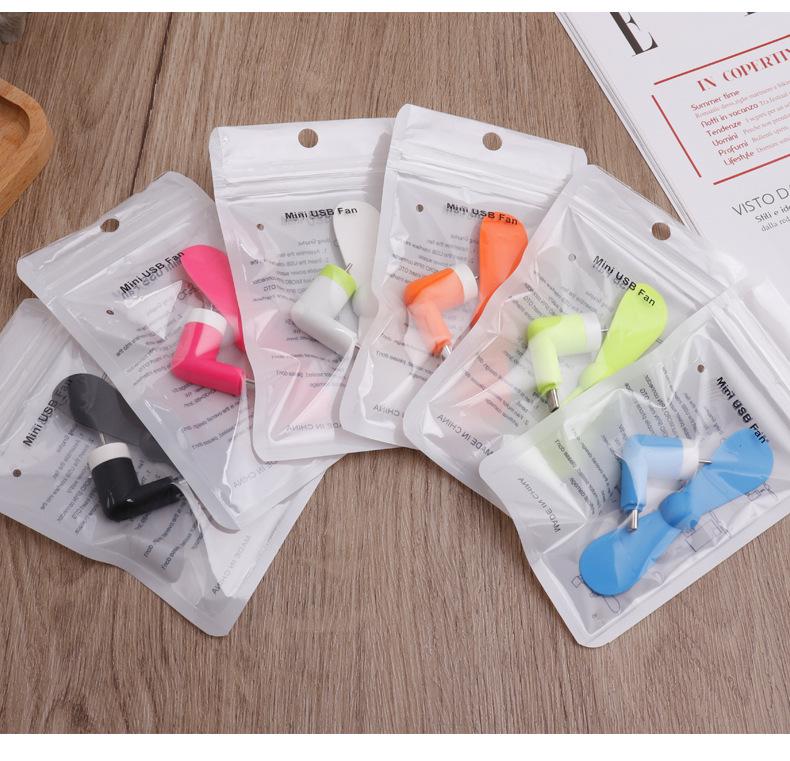 Creative Mini Handheld USB Fan for Android, Type-C, and Apple Devices
