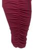 Xiaoyuan Women's Solid Color Sleeveless Bodycon Ruched Dress - Spring/Summer Collection
