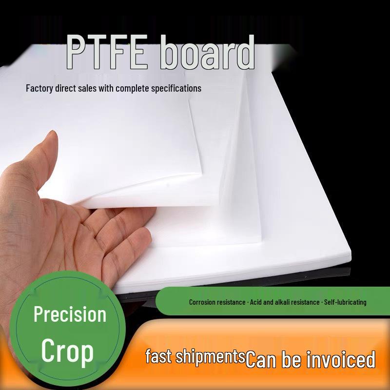 PTFE Sheet - Hard Teflon Block, Polytetrafluoroethylene Machining Sheets 2-10mm