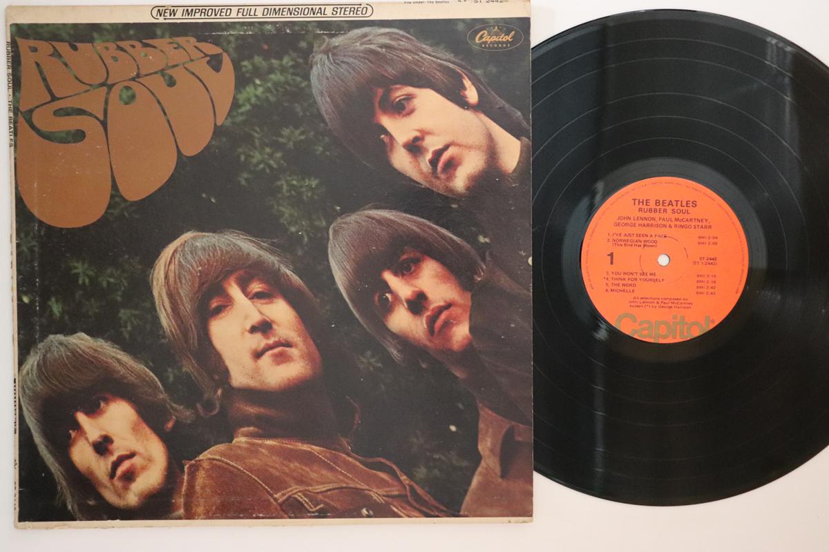 

LP Record BEATLES - Rubber Soul ST2442 CAPITOL 1976 US Rock Used
