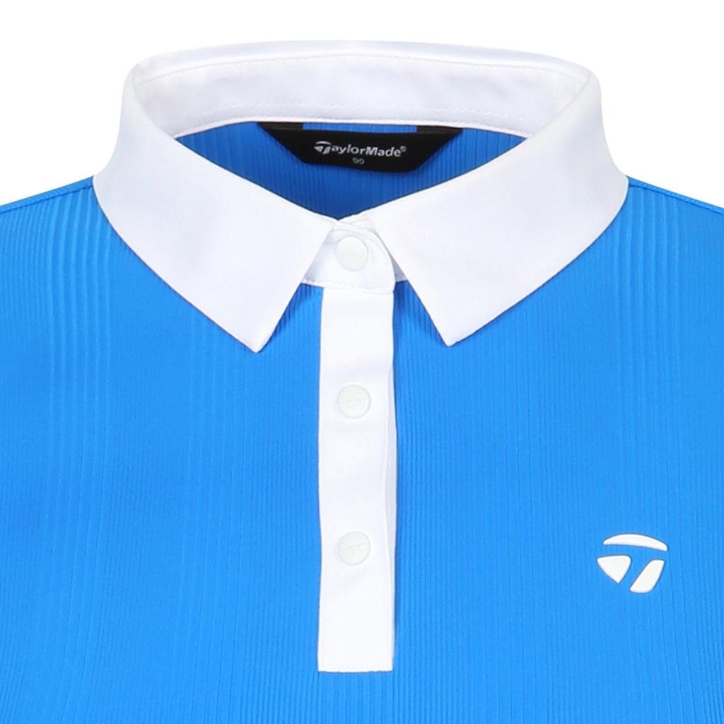 TAYLORMADE APPAREL 26Ss Women'S Modified Ribbed Collar Short Sleeve T-Shirt T8031T66145-901