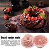 Silicone Molds for Baking Small Vortex Cake Molds for Baking Non Sticky Easy Demoulding Heat Resistant Household DIY Molds
