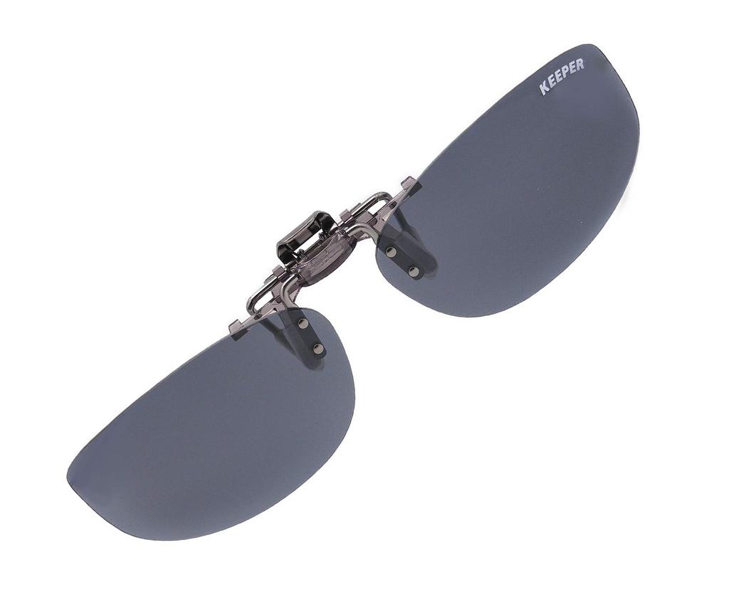 Keeper Polarized Bib Made in UV Ultra Wide and 9330 Clip-on Sunglasses, Japan, Protection, Lightweight, Flip-Up Design, Unisex, Horizontal, (Polarized