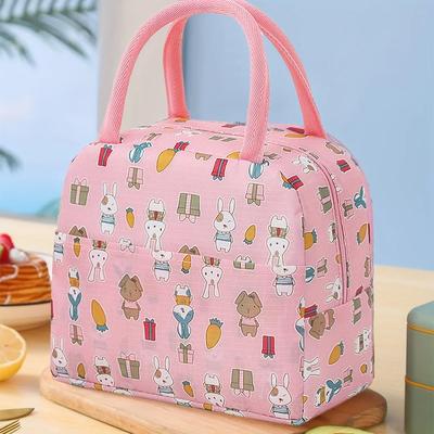 1 Stück-Neue Deko-Isoliertasche mit großem Fassungsvermögen für Auswärtsessen, Lunchtasche, verdickte Bento-Tasche aus Aluminiumfolie, Isolier-Lunch b