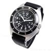 Military Watch Black [Benrus] TYPE-2-SILVER Men's