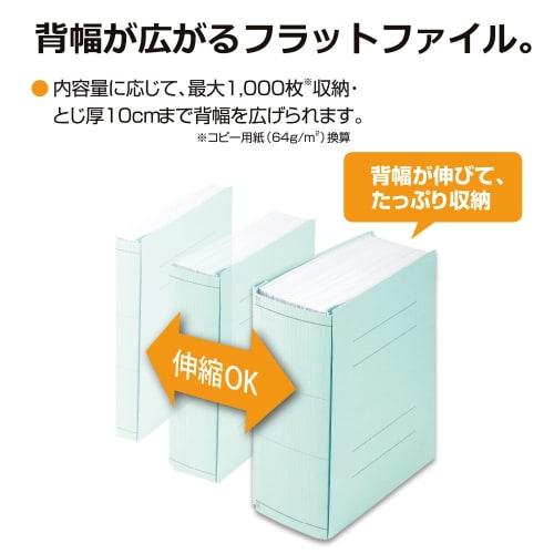 Plus Flat File A4 Vertical 2 Holes Back Width Telescopic Cenovus Thinning Wood 86-946 Green