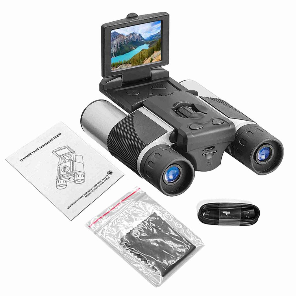 Digital Binoculars with Camera Digital Camera Binoculars 2.0 Inch LCD 8X Digital Zoom Video Photo Recording Telescope