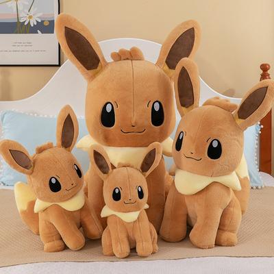 Pokemon Eevee Plüschtiere Großhandel Kissen Fuchs Elf Puppe Puppe Kinder Begleiter Puppe