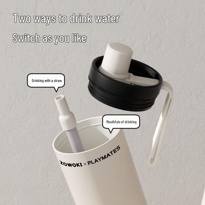 Zao Wu Ji Ceramic Lined Insulated Straw Tumbler