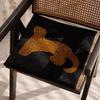 Square Memory Foam Cushion Vintage Design Seat Pad Slow Recovery Tatami Floor