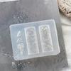 DIY Silikon Nagelform 3D Neunschwänziger Fuchs Dreidimensionale Nail Art Dekorationen Kreative Nagelform Klare Nagelwerkzeuge