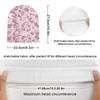 Factory Hot Custom logo pink Camo Print Cuffed Beanie Men Women Cloud Camo Cap Outdoor Camouflage Knitted Hat for Daily Wear