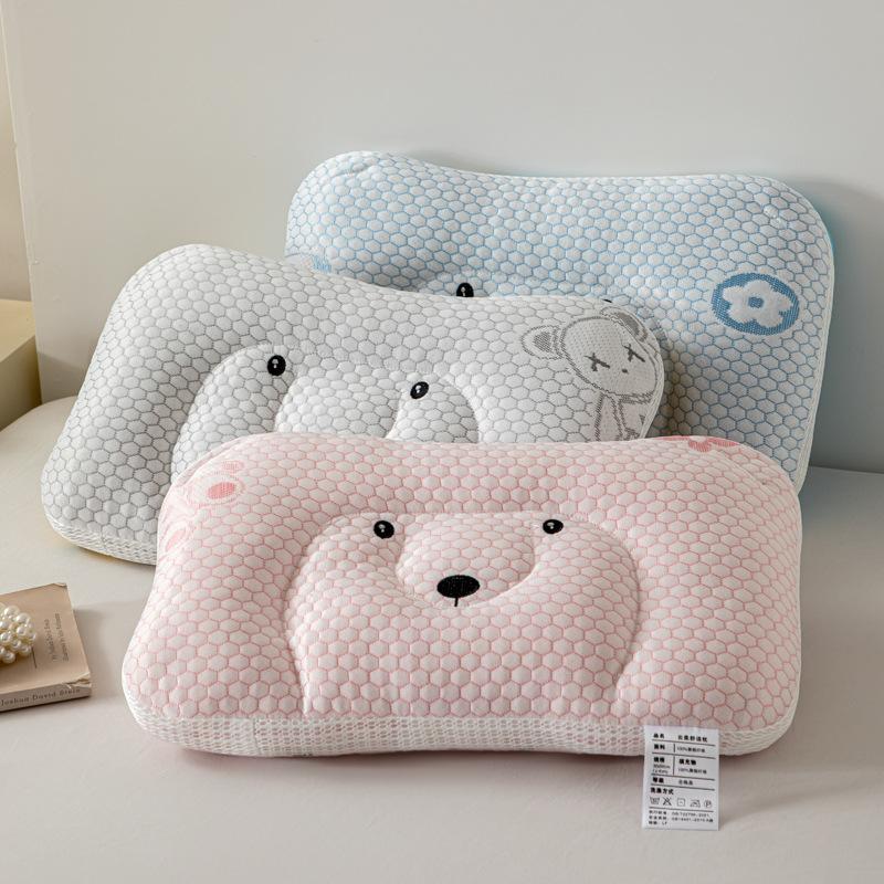 1PCS Quality Massage Neck Pillow Soft Adjustable Ergonomic Memory Foam Orthopedic Contour Support Pillow