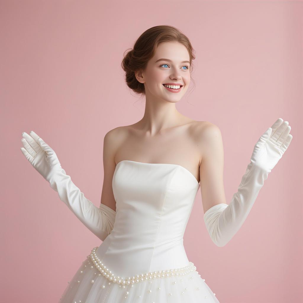 1pair High Elastic Spandex Elbow Finger Gloves Long Women's For Sun Protection Gloves Party Nightclub Wedding Performance Gloves