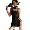 Sex sexy lingerie retro buckle sex cheongsam uniform seduction passion cosplay sexy pajamas exposed