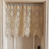 Amerikanische Baumwollspitze Halbvorhang-Schals für Fenster, Türen und Trennwände