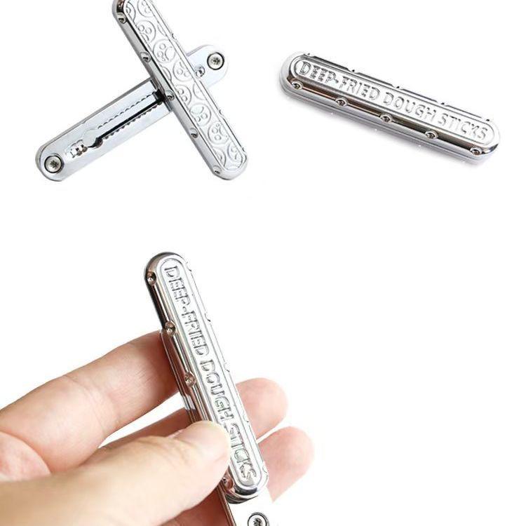 Youtiao Coin Baguette Push-Pull EDC Metal Gyroscope Decompression Toy for Adults - Blind Box