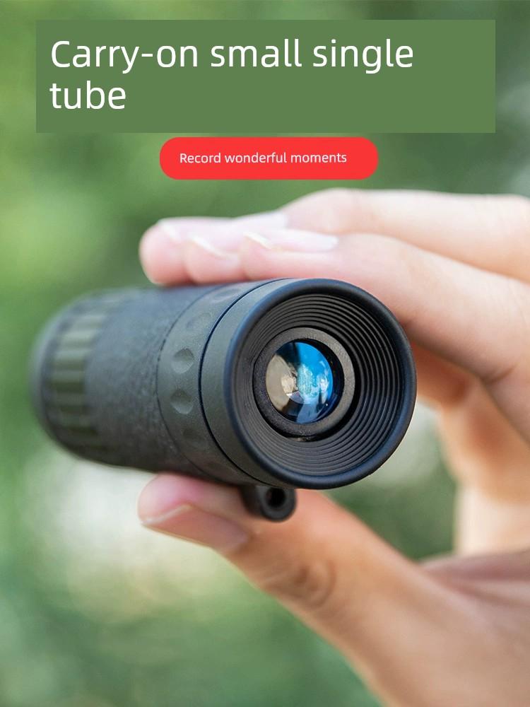 Mobile Phone Monocular Telescope Bifocal System HD Mini Low Light Night Vision HD High Power Portable Concert Outdoor